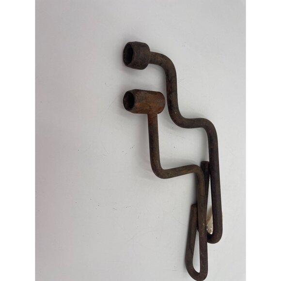 Handcrafted Iron Model A Wrench’s cast iron hand crank handle farm factory mach - Picture 2 of 5